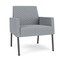 Lesro Mystic Lounge Reception Guest Chair, Charcoal, RS Fog Upholstery ML1101 - alternate 1